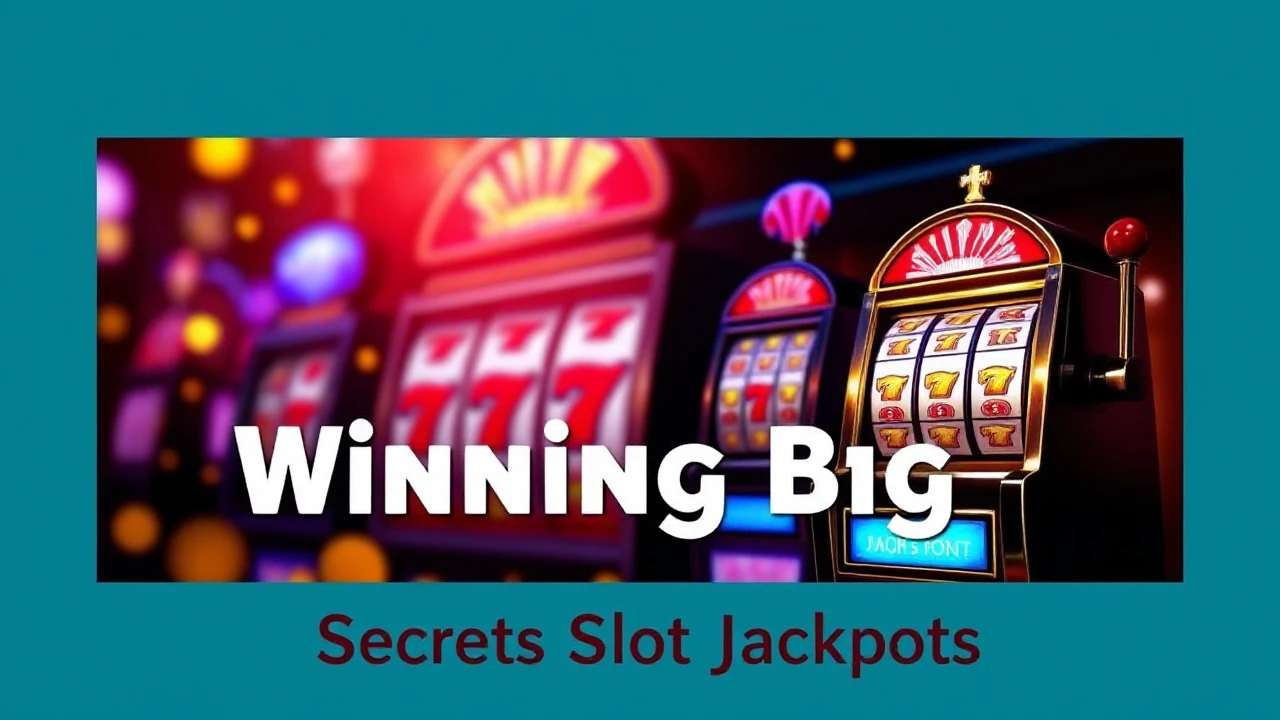 Winning Big: Secrets of Casino Slot Jackpots